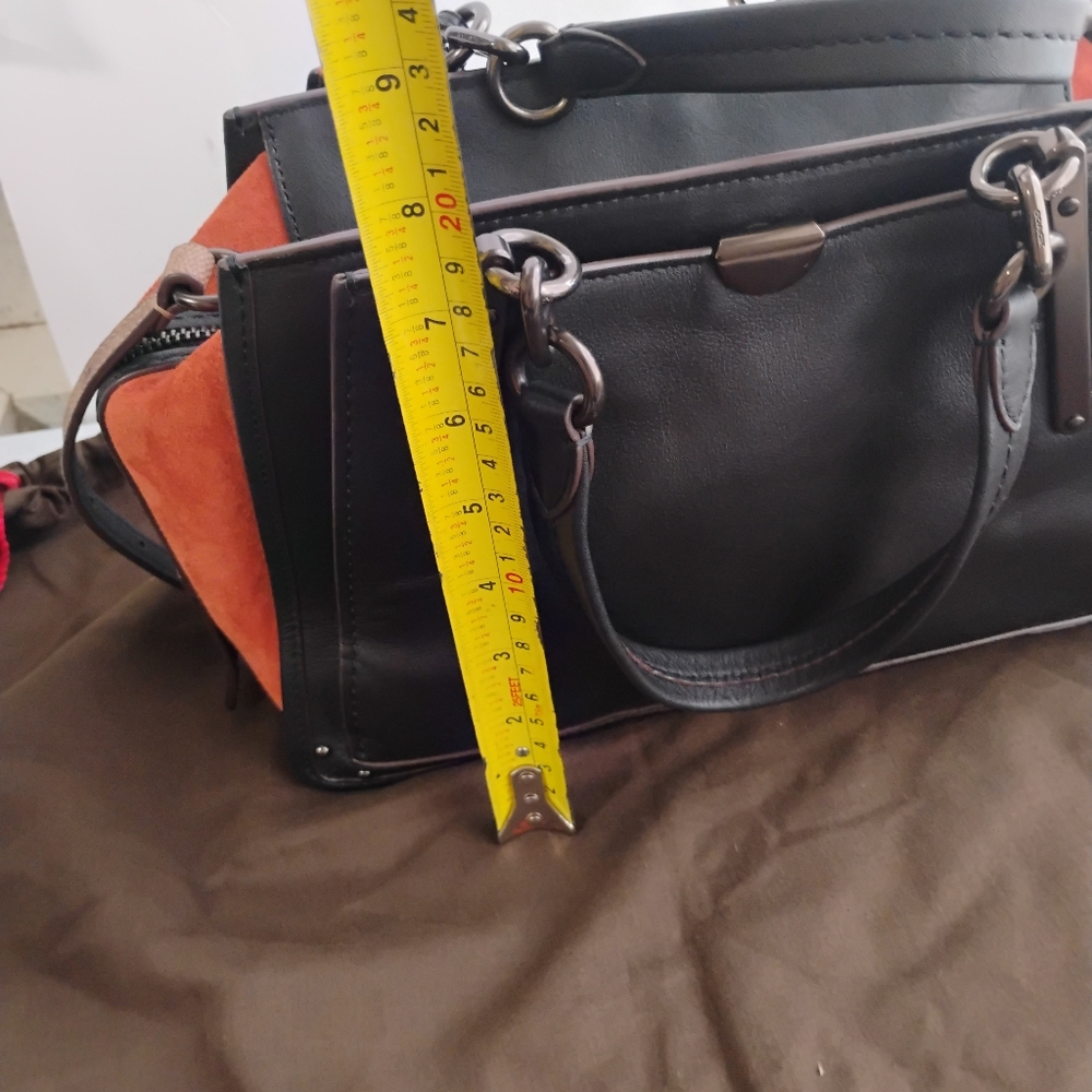 Coach Dreamer 21 Patchwork Snakeskin, Signature, Leather luxury handbags - Picture 3 of 16
